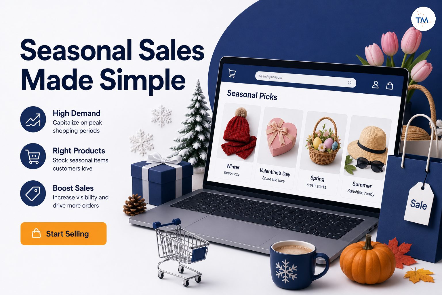 Seasonal Items for Online Sales: How to Capitalize on High-Demand Periods