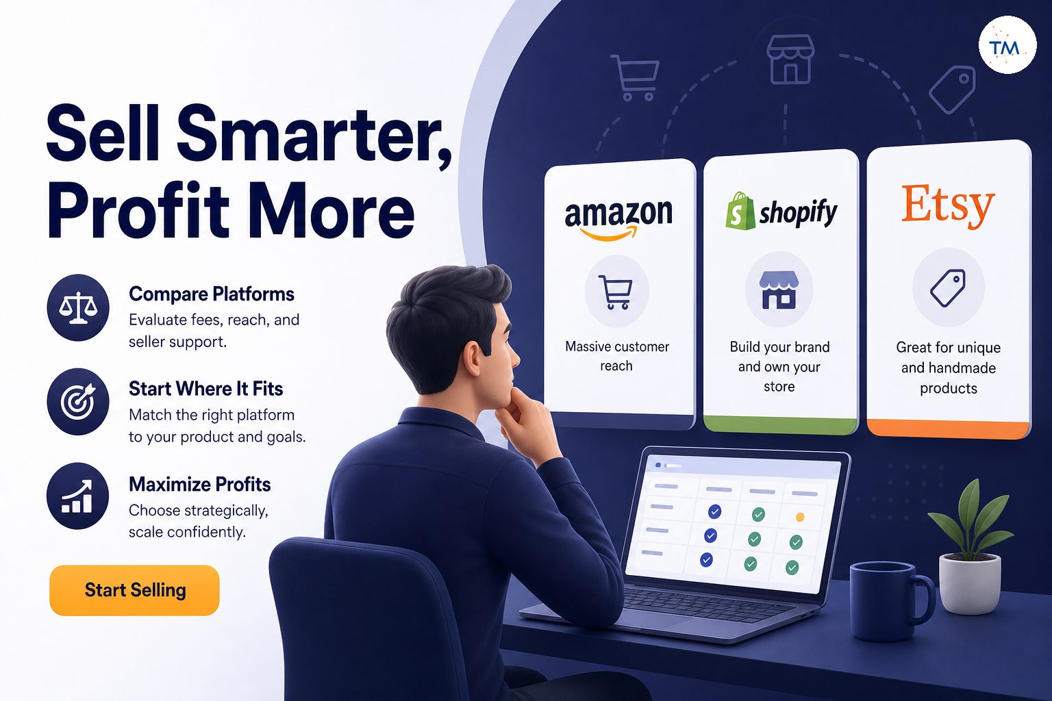 Comparing Product Selling Platforms: Where and When to Start for Maximum Profits?