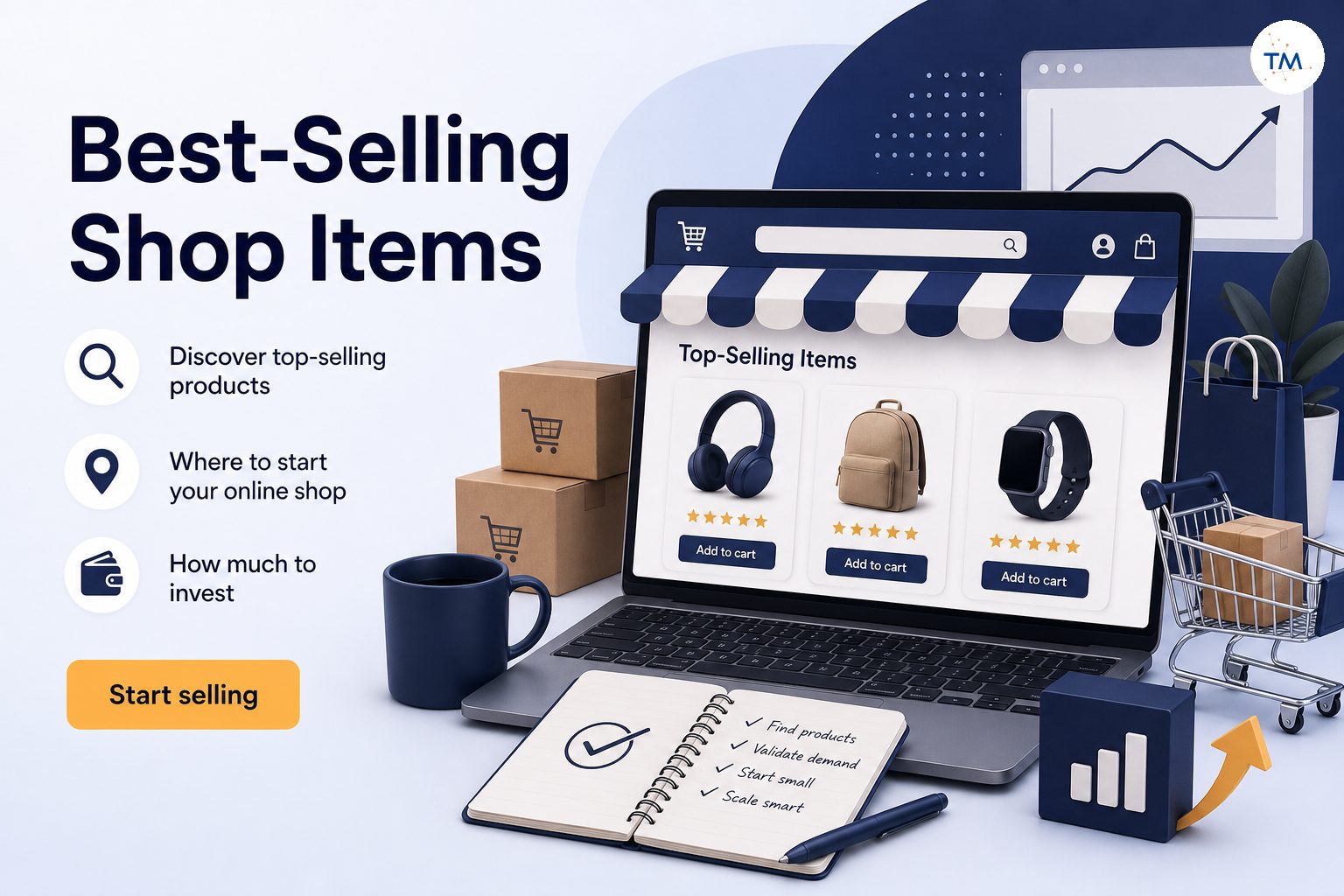 Discover the Best-Selling Online Shop Items: Where to Start and How Much to Invest?
