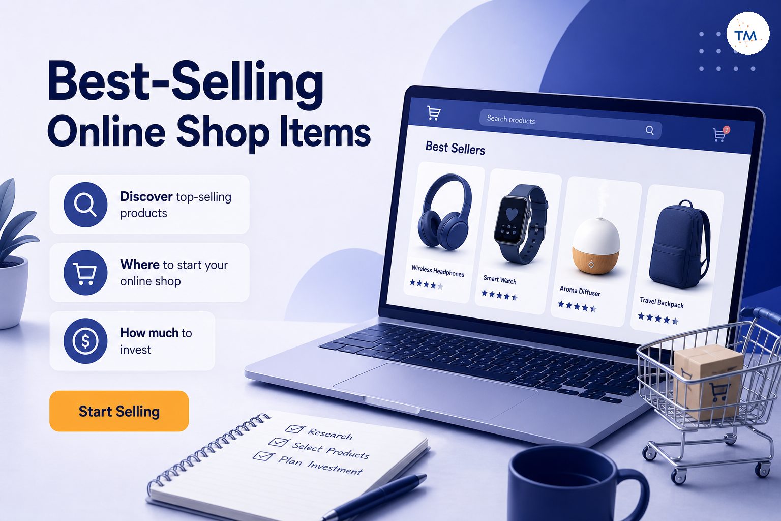 Discover the Best-Selling Online Shop Items: Where to Start and How Much to Invest?