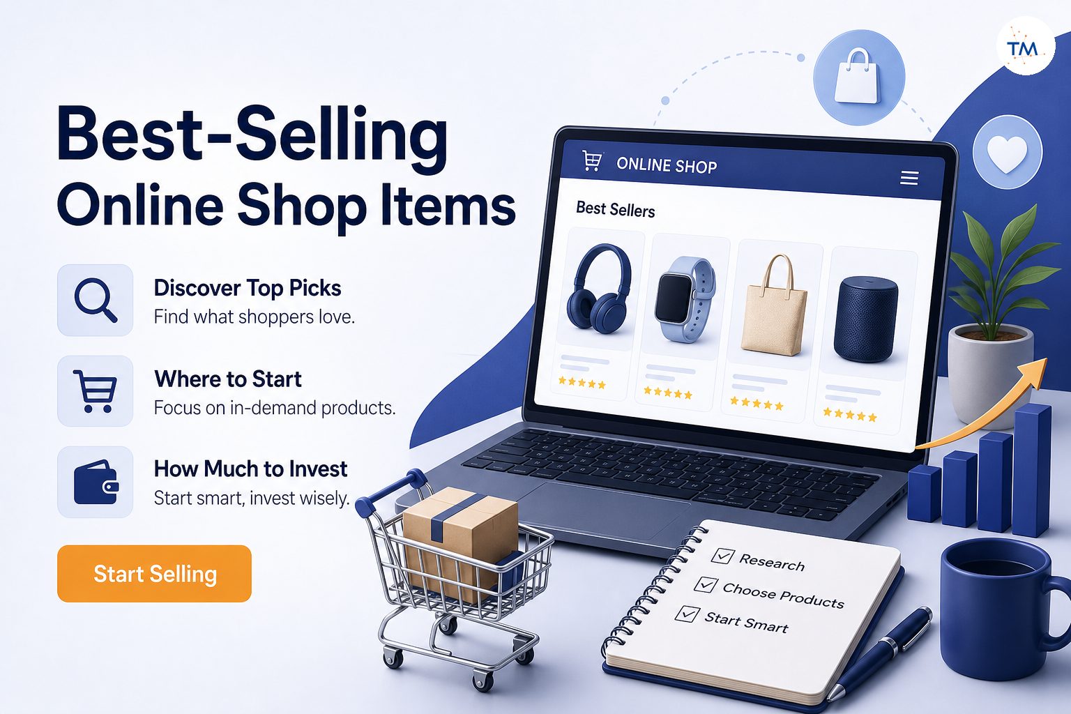 Discover the Best-Selling Online Shop Items: Where to Start and How Much to Invest?