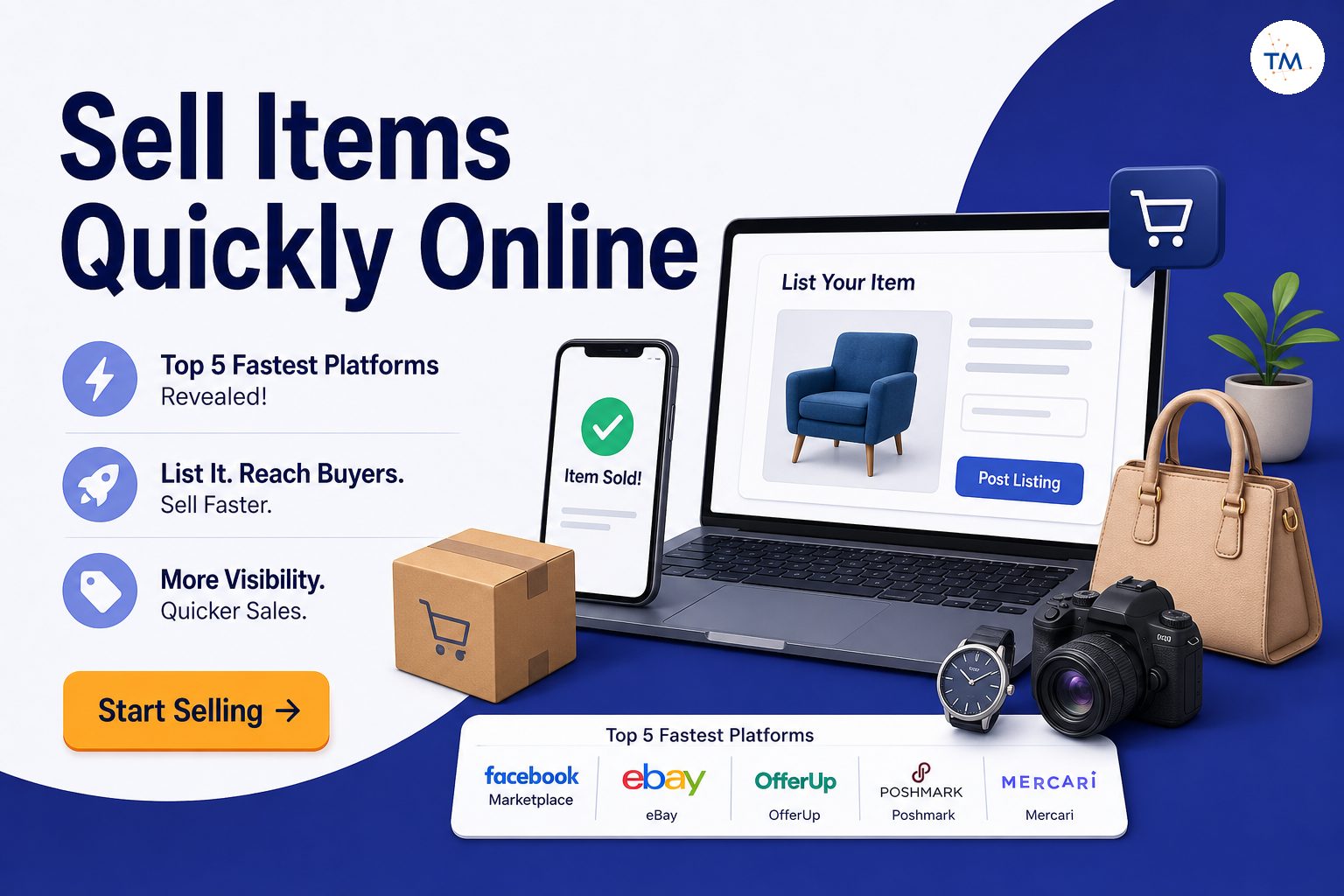 The Ultimate Guide: How to Sell Items Quickly Online - Top 5 Fastest Platforms Revealed!