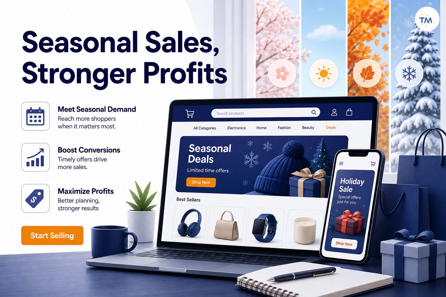 Why Seasonal Online Product Sales Matter and How to Maximize Profits
