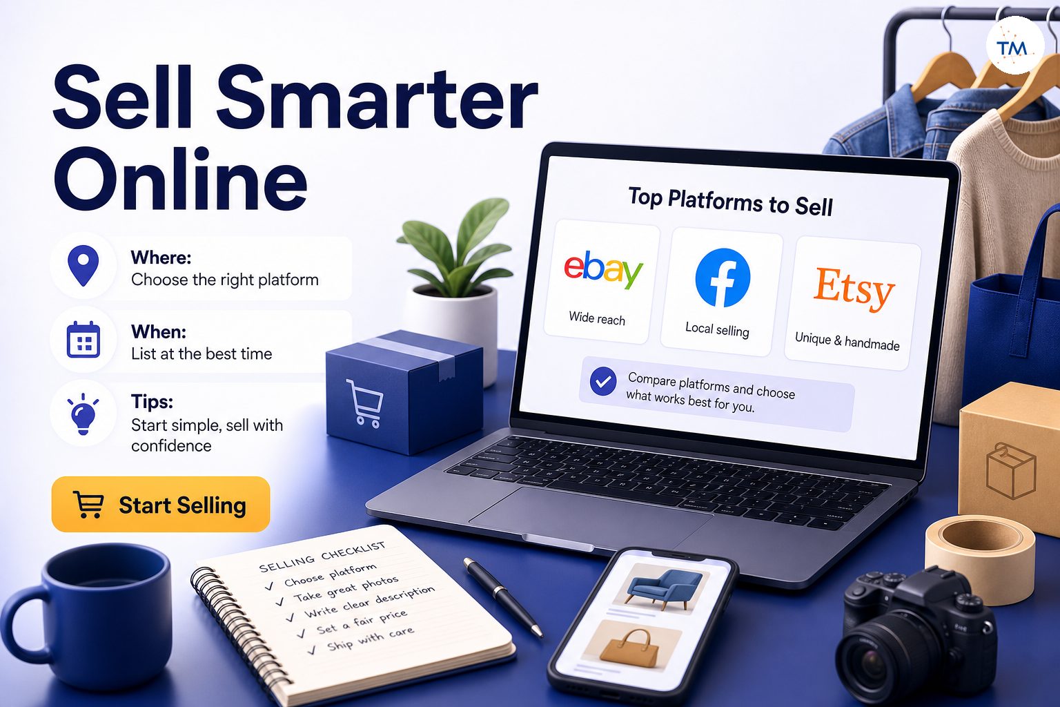 Where and When to Sell Your Items Online: The Best Platforms and Tips for Beginners!