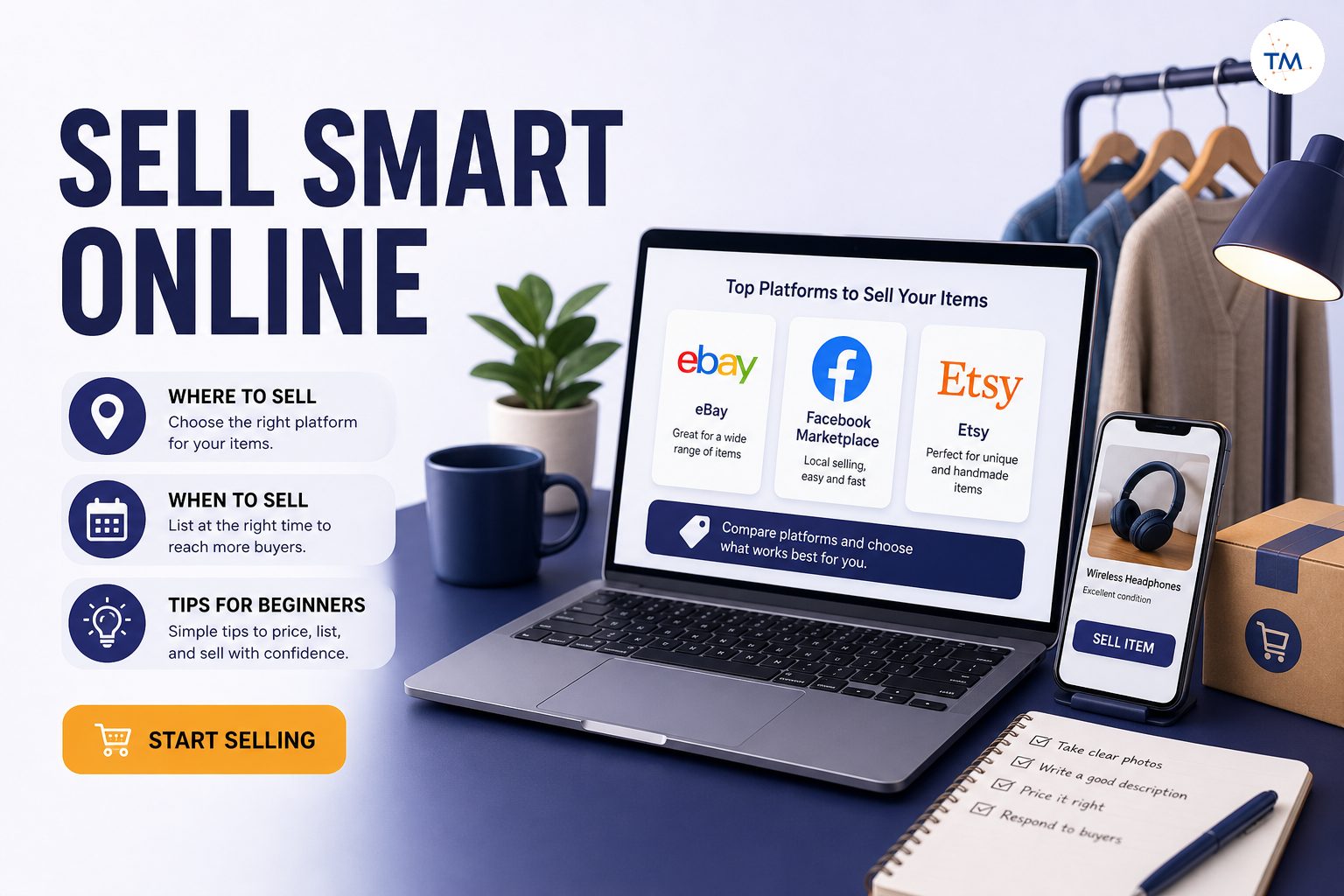 Where and When to Sell Your Items Online: The Best Platforms and Tips for Beginners!