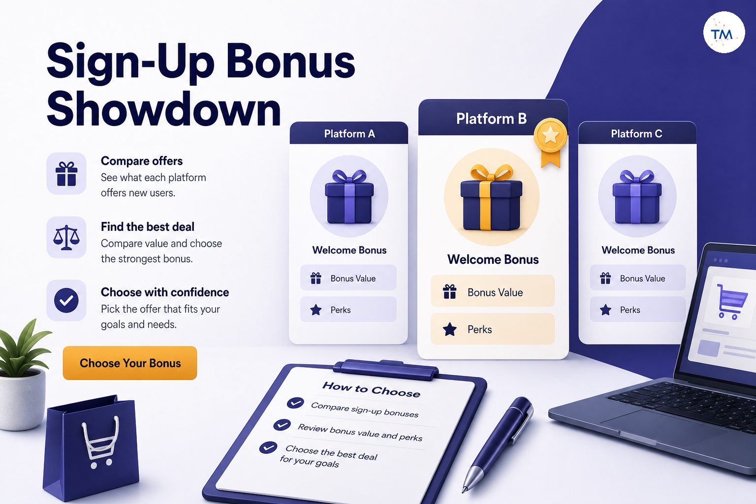 Comparing Sign-Up Bonuses Across Platforms: Which Offers the Best Deal and How to Choose?