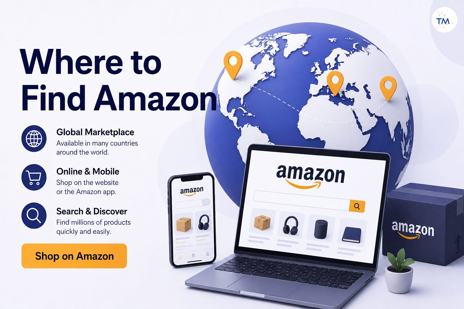Where to Find Amazon