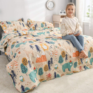 Quilt Set Twin Bedspread Coverlet Kids Twin Quilts...