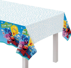 Amscan Everyday Sesame Street Plastic Table Cover...