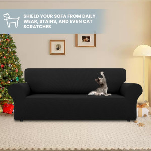 LURKA Stretch Sofa Slipcovers Couch Covers for 3 C...
