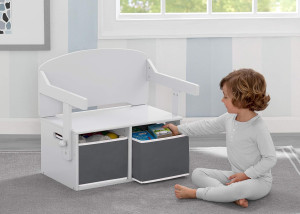 MySize Kids Convertible Activity Bench - Greenguar...
