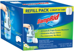 DampRid Fresh Scent Moisture Absorber 2 pk Solid