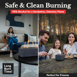 Bio Ethanol Fireplace Fuel 3 x 1 Liter - Bioethano...