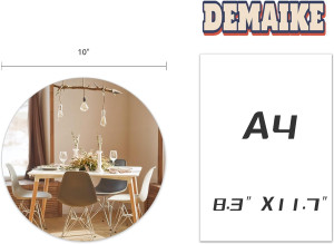 Round Mirror Centerpieces - Set of 12, 10" Glass M...