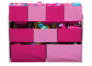 Delta Children Deluxe Multi-Bin Toy Organizer with...