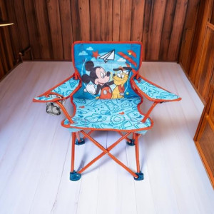 Mickey Mouse Kids Camp Chair Foldable Chair with C...