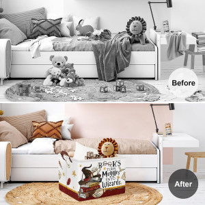 Clastyle Magic Nursery Decor Baby Basket Large Bro...