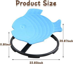 Kids Swivel Chair, Sensory Toy Chair for Kids, Spi...