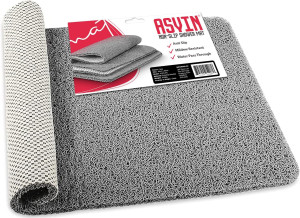 Soft Textured Bath, Shower, Tub Mat, 24x16 Inch, P...