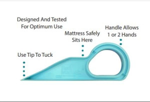 The Original Made in USA Bed Maker and Mattress Li...