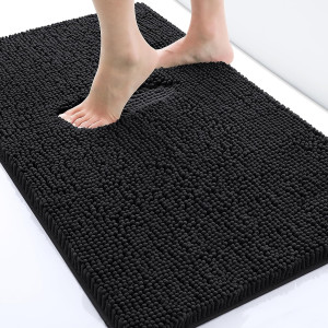 smiry Luxury Chenille Bath Rug, Extra Soft and Abs...