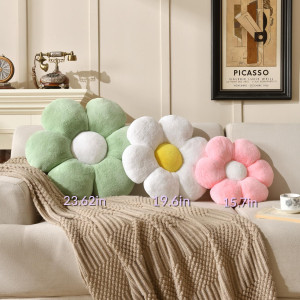 Pink Flower Pillow，Valentine's Day Gift ，Flower...