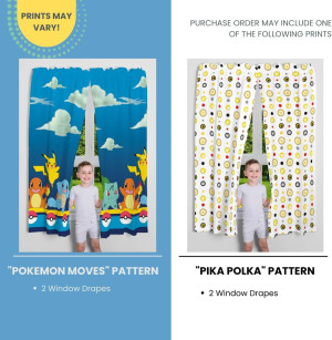 Franco Kids Room Window Curtain Panels Drapes Set,...