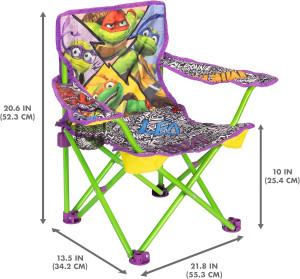 Teenage Mutant Ninja Turtles Kids Chair Foldable f...