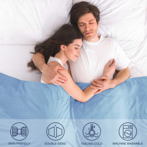 EXQ Home Weighted Blanket Cover 41x60-Twin Size Pr...