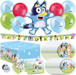 Unique Bluey Birthday Decorations | Bluey Party De...