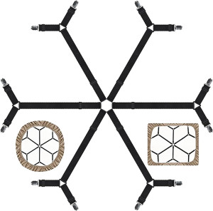 TGOOD Gift for Mum!Sheet Fasteners keepers-Adjusta...