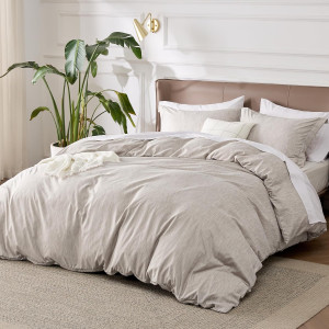 Bedsure Duvet Cover King Size - Soft Cationic-Like...