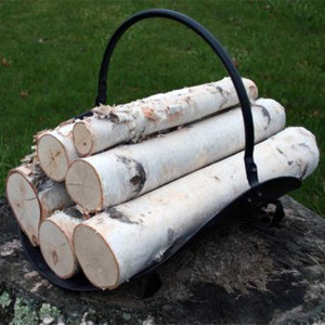 Wilson Decorative White Birch Logs, Natural Bark W...