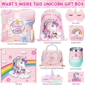 Valentine Gift for Girls Unicorn Toys for Girl Age...