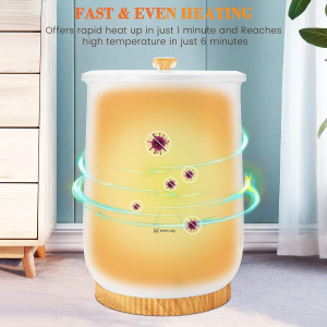 Towel Warmers for Bathroom, Bucket-Style Towel War...