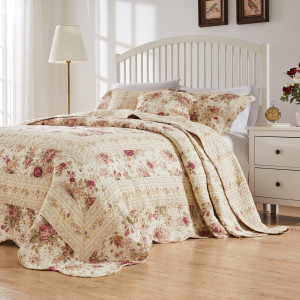 Greenland Home Antique Rose 100% Cotton Shabby Chi...