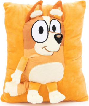 Bluey Bingo Snuggle Pillow - Super Soft Plush Deco...