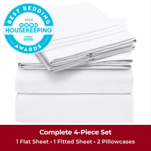 Mellanni Queen Sheet Set - 4 PC Iconic Collection...
