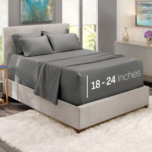Hearth & Harbor Extra Deep Pocket King Size Sheets...