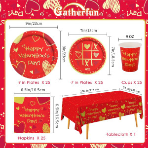 Valentine's Day Party Supplies Red Heart Love Disp...