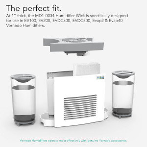 Vornado MD1-0034 Replacement Humidifier Wick (Pack...
