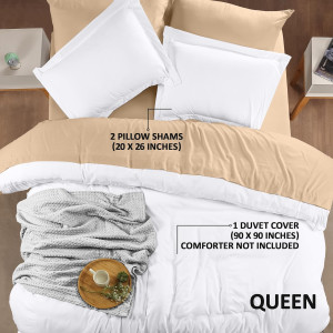 Utopia Bedding Duvet Cover Queen Size - 1 Duvet Co...