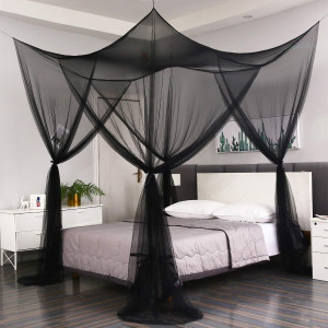 Mengersi Bed Canopy,Canopy Bed Curtains Bed Drapes...