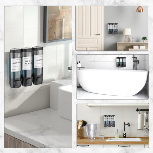 Shampoo and Conditioner Dispenser,Shower Soap Disp...