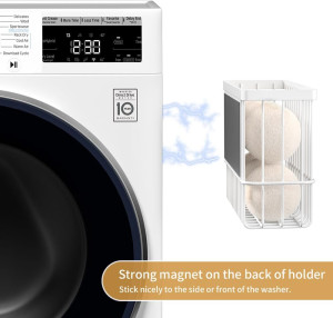 Magnetic Dryer Ball Holder for Laundry Room Organi...