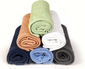Towel and Linen Mart 100% Cotton - Wash Cloth Set...