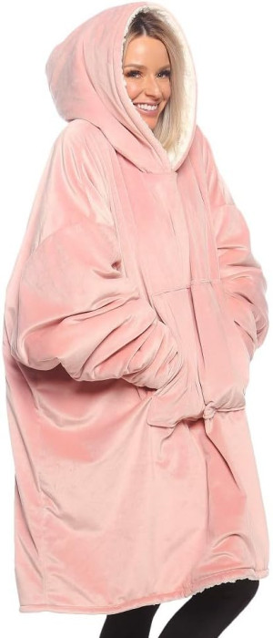 THE COMFY Original | Sherpa Lined Microfiber Fleec...