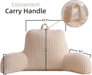 A Nice Night Reading Pillow Bed Wedge Large Adult...