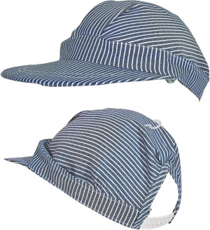 Train Engineer Hat -Blue