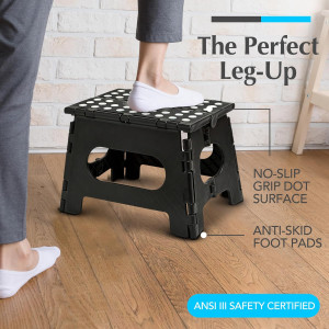 Handy Laundry - Folding Step Stool is Sturdy Enoug...